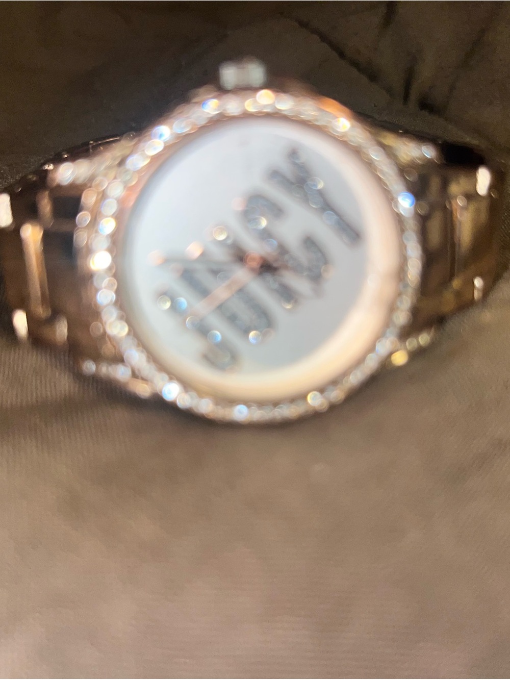 Juicy Couture Rose Gold Crystal Bezel Smartwatch